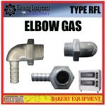 RFL-11SSGC GETRA SPAREPART NEPEL GAS | ELBOW | SIKU Gas Oven GETRA TYPE RFL SAMBUNGAN PIPA GAS L SIKU 90DERAJAT RFL GETRA