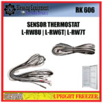 RK-606 L-RW8U SPAREPART SENSOR THERMOSTAT Upright Freezer RK 606 L-RW8U_L-RW6T_L-RW7T GETRA