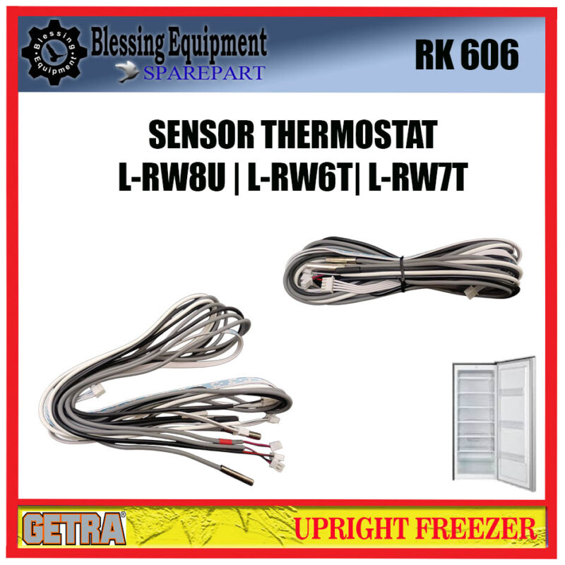 RK-606 L-RW8U SPAREPART SENSOR THERMOSTAT Upright Freezer RK 606 L-RW8U_L-RW6T_L-RW7T GETRA