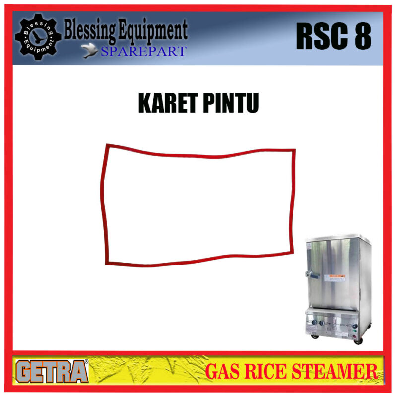 RSC-8 Sparepart SEAL KARET PINTU Uk 75 x 64 Rice Steamer GETRA