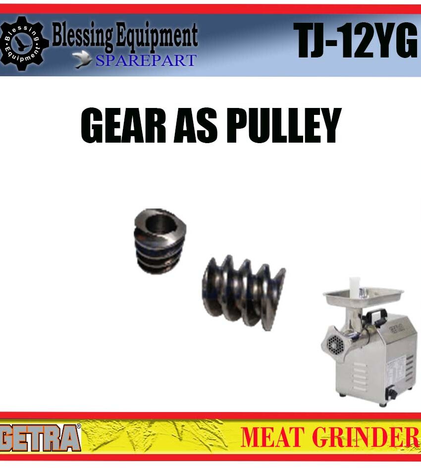 TJ-12YG SPAREPART GEAR AS PULLEY MEAT GRINDER GETRA