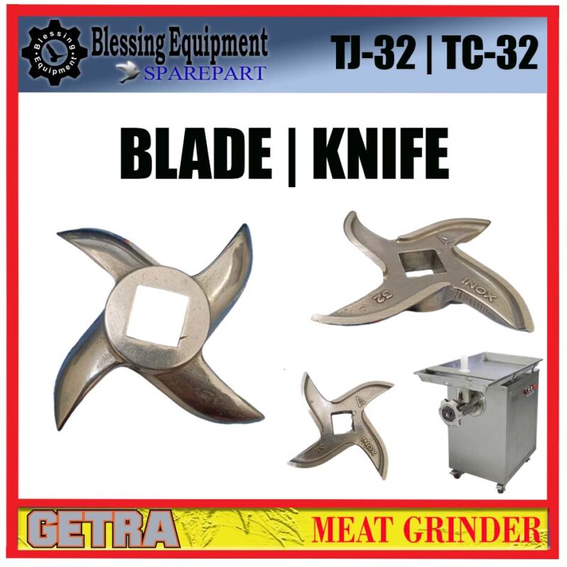 TJ-32 | TC-32 SPAREPART BLADE | PISAU | KNIFE Meat Grinder GETRA TJ-32 | TC-32 SPAREPART BLADE | PISAU | KNIFE Meat Grinder GETRA