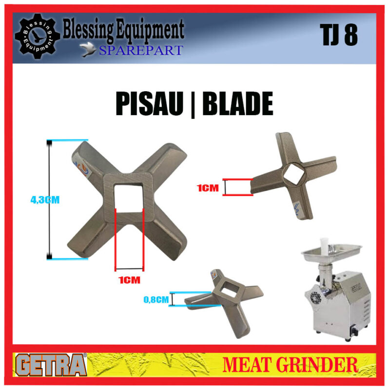TJ-8 SPAREPART PISAU | KNIFE | BLADE MEAT GRINDER GETRA - Image 2