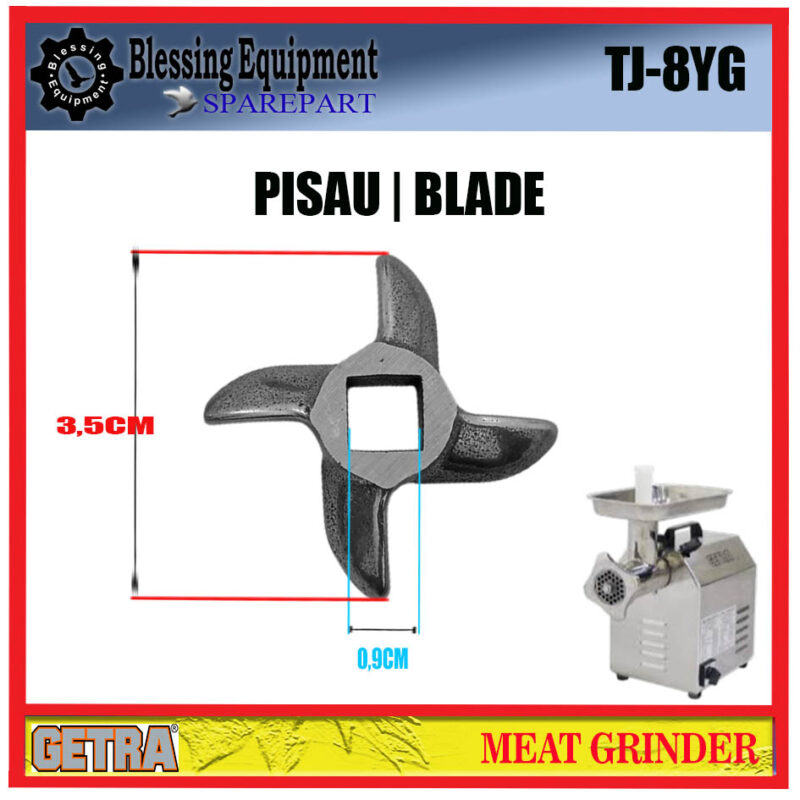 TJ-8YG SPAREPART PISAU | BLADE | KNIFE MEAT GRINDER GETRA - Image 2