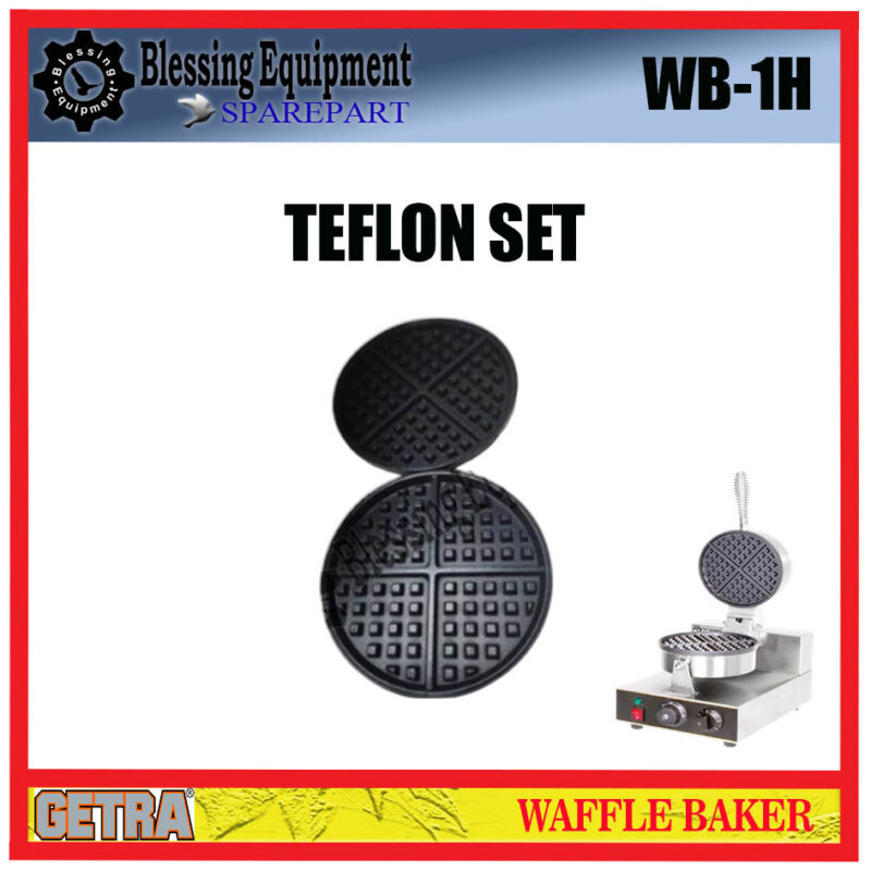 WB-1H GETRA SPAREPART TEFLON SET ANTI LENGKET Waffle Baker GETRA WB 1H TEFON WB-1H GETRA SPAREPART TEFLON SET ANTI LENGKET Waffle Baker GETRA WB 1H TEFON