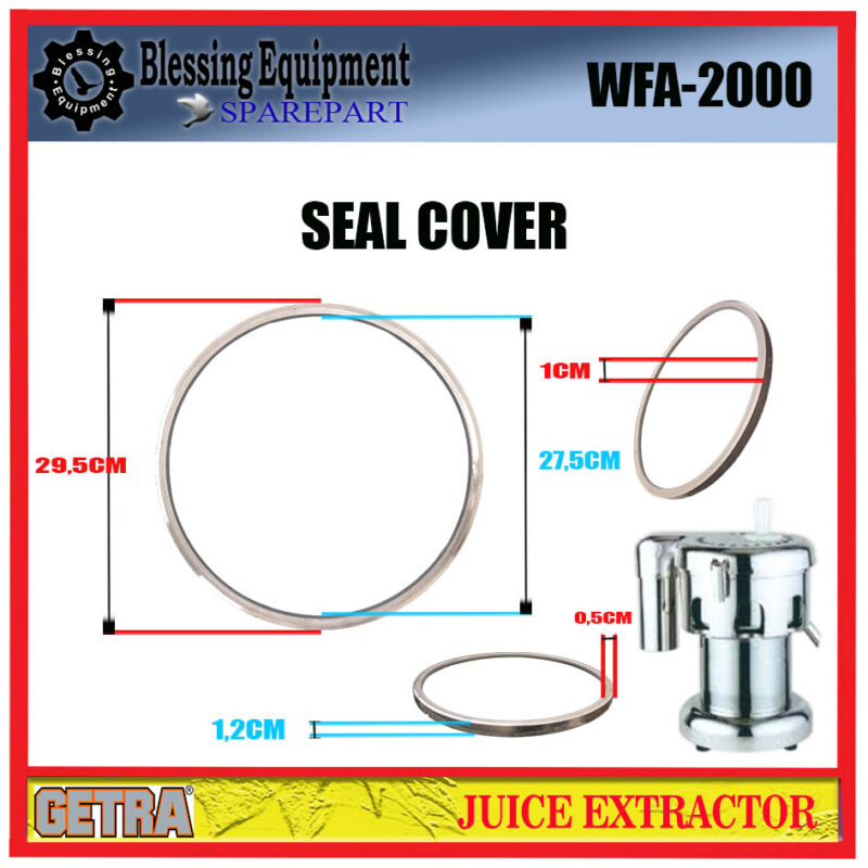 WFA-2000 GETRA SPAREPART SEAL COVER Juice Extractor GETRA - Image 2