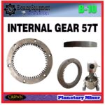 B-10 SPAREPART INNER GEAR | INTERNAL GEAR 57T Planetary Mixer 10 LITER CROWN B 10 RING GEAR 57 GIGI MESIN PENGADUK ADONAN MIXER 10 LITER B10 CROWN