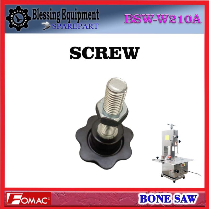 BSW-W210A SPAREPART SCREW Bone Saw FOMAC BSW W210A SKRUP | SEKRUP PENGUNCI PINTU BODI BONE SAW BSWW210A FOMAC - Image 3