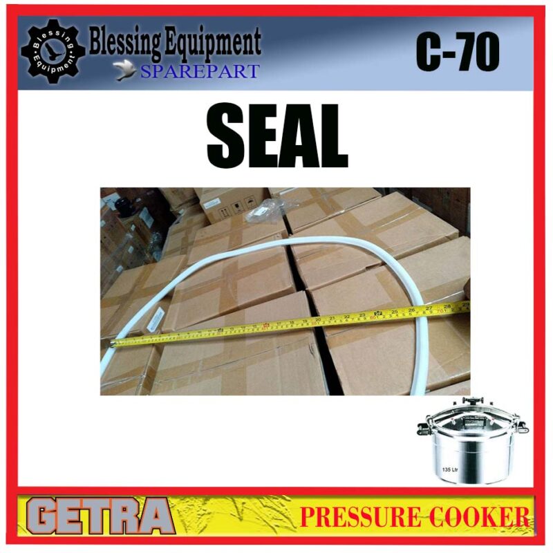 C-70 SPAREPART SEAL KARET | SILICON SEAL Pressure Cooker 135L GETRA C 70 SEAL KARET | KARET PENGAMAN | GASKET TOP COVER PANCI PRESTO C70 135 LITER GETRA C-70 SPAREPART SEAL KARET | SILICON SEAL Pressure Cooker 135L GETRA C 70 SEAL KARET | KARET PENGAMAN | GASKET TOP COVER PANCI PRESTO C70 135 LITER GETRA - Image 2
