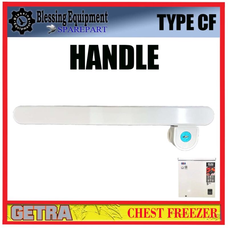 CF SPAREPART PEGANGAN | HANDLE Chest Freezer GEA CF PEGANGAN PINTU | DOOR | GAGANG PINTU GETRA UNTUK FREEZER TYPE CF GEA - Image 7