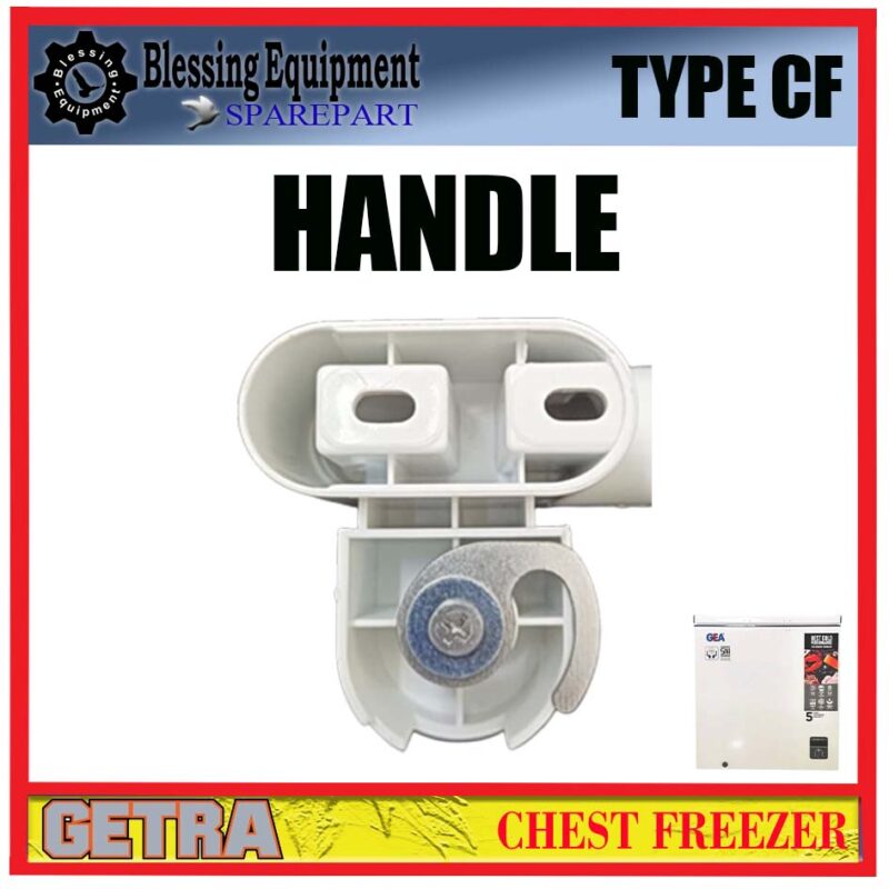 CF SPAREPART PEGANGAN | HANDLE Chest Freezer GEA CF PEGANGAN PINTU | DOOR | GAGANG PINTU GETRA UNTUK FREEZER TYPE CF GEA - Image 6