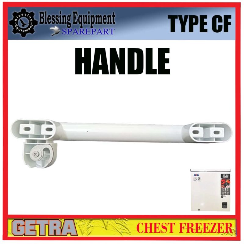 CF SPAREPART PEGANGAN | HANDLE Chest Freezer GEA CF PEGANGAN PINTU | DOOR | GAGANG PINTU GETRA UNTUK FREEZER TYPE CF GEA - Image 4