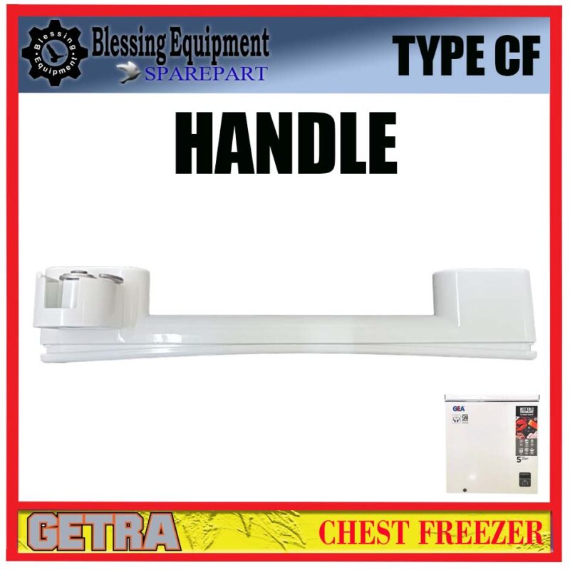 CF SPAREPART PEGANGAN | HANDLE Chest Freezer GEA CF PEGANGAN PINTU | DOOR | GAGANG PINTU GETRA UNTUK FREEZER TYPE CF GEA