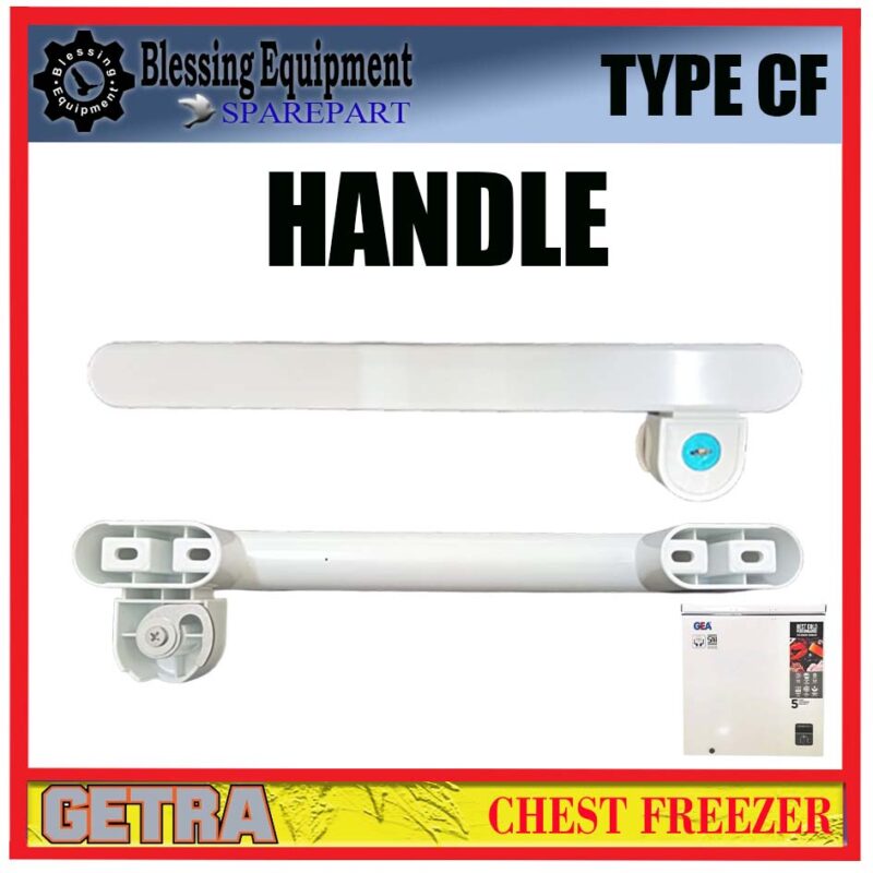 CF SPAREPART PEGANGAN | HANDLE Chest Freezer GEA CF PEGANGAN PINTU | DOOR | GAGANG PINTU GETRA UNTUK FREEZER TYPE CF GEA - Image 3