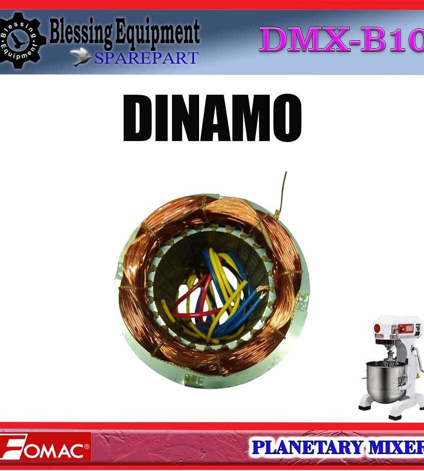DMX-B10 SPAREPART MOTOR | DINAMO 10L Planetary Mixer FOMAC DMX B10 DINAMO PENGGERAK UTAMA | MOTOR PENGGERAK 10 LITER MIXER DMXB10 FOMAC