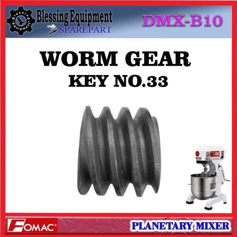 DMX-B10 SPAREPART WORM GEAR | SPIRAL GEAR | GEAR BINTANG | GEAR ULIR KEY NO 33 Planetary Mixer FOMAC DMX B10 GEAR ULIR SAMPING NO 33 MIXER DMXB10 FOMAC DMX-B10 SPAREPART WORM GEAR | SPIRAL GEAR | GEAR BINTANG | GEAR ULIR KEY NO 33 Planetary Mixer FOMAC DMX B10 GEAR ULIR SAMPING NO 33 MIXER DMXB10 FOMAC - Image 5