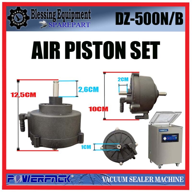 DZ-500N/B SPAREPART AIR PISTON SET Vacuum Sealer POWERPACK DZ 500 N B PNEUMATIK VAKUM SEALER DZ500NB POWERPACK - Image 2