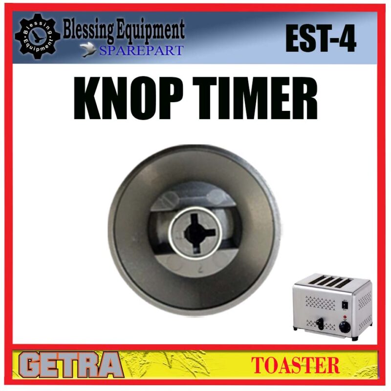 EST-4 SPAREPART KNOB WAKTU | KNOP TIMER Toaster GETRA EST 4 PUTERAN | KENOP | KNOB PEMANGGANG ROTI EST4 GETRA - Image 4