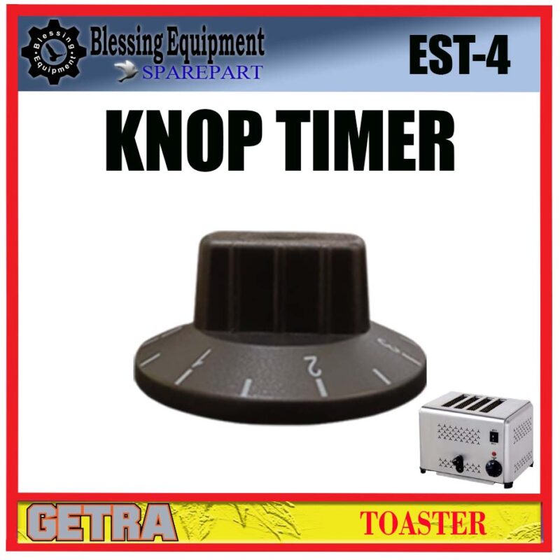 EST-4 SPAREPART KNOB WAKTU | KNOP TIMER Toaster GETRA EST 4 PUTERAN | KENOP | KNOB PEMANGGANG ROTI EST4 GETRA - Image 3
