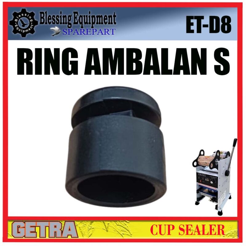 ET-D8 SPAREPART DUDUKAN PLASTIK KECIL S | RING AMBALAN S Cup Sealer GETRA ET D8 MOLDING RING PLASTIC ADAPTOR | PENYANGGA SAMPING UKURAN KECIL MESIN MANUAL CUP SEALER ETD8 GETRA ET-D8 SPAREPART DUDUKAN PLASTIK KECIL S | RING AMBALAN S Cup Sealer GETRA ET D8 MOLDING RING PLASTIC ADAPTOR | PENYANGGA SAMPING UKURAN KECIL MESIN MANUAL CUP SEALER ETD8 GETRA - Image 4