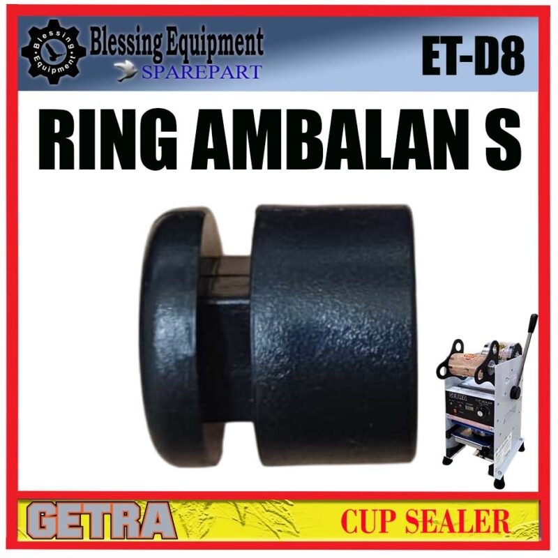 ET-D8 SPAREPART DUDUKAN PLASTIK KECIL S | RING AMBALAN S Cup Sealer GETRA ET D8 MOLDING RING PLASTIC ADAPTOR | PENYANGGA SAMPING UKURAN KECIL MESIN MANUAL CUP SEALER ETD8 GETRA ET-D8 SPAREPART DUDUKAN PLASTIK KECIL S | RING AMBALAN S Cup Sealer GETRA ET D8 MOLDING RING PLASTIC ADAPTOR | PENYANGGA SAMPING UKURAN KECIL MESIN MANUAL CUP SEALER ETD8 GETRA - Image 3