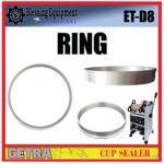 ET-D8 SPAREPART RING | DUDUKAN | MOULD Manual Cup Sealer GETRA ET D8 LOWER MOULD | TATAKAN GELAS CUP SEALER ETD8 GETRA