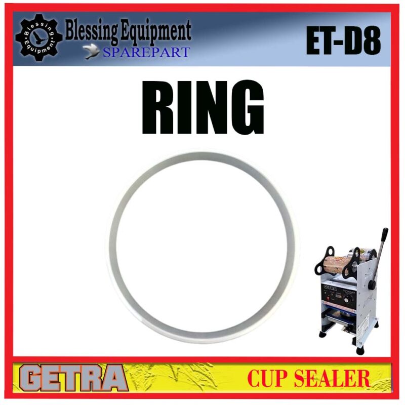 ET-D8 SPAREPART RING | DUDUKAN | MOULD Manual Cup Sealer GETRA ET D8 LOWER MOULD | TATAKAN GELAS CUP SEALER ETD8 GETRA - Image 3