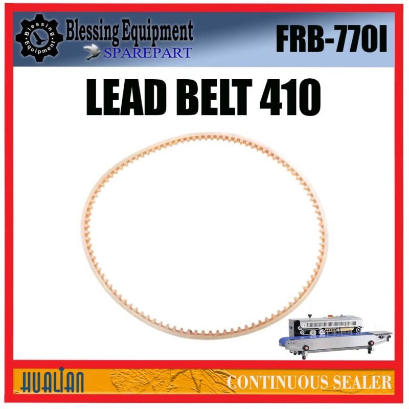 FRB-770I SPAREPART LEAD BELT 410 Continuous Band Sealer HUALIAN FRB 770I GUIDE BELT | TIMING BELT | BERGERIGI MESIN SEALER FRB770I HUALIAN - Image 4