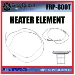 FRP-800T SPAREPART HEATER ELEMENT Pedal Sealer POWERPACK FRP 800T HEATING | ELEMEN PEMANAS | HEATER MESIN SEALER MODEL INJAK FRP800T POWERPACK