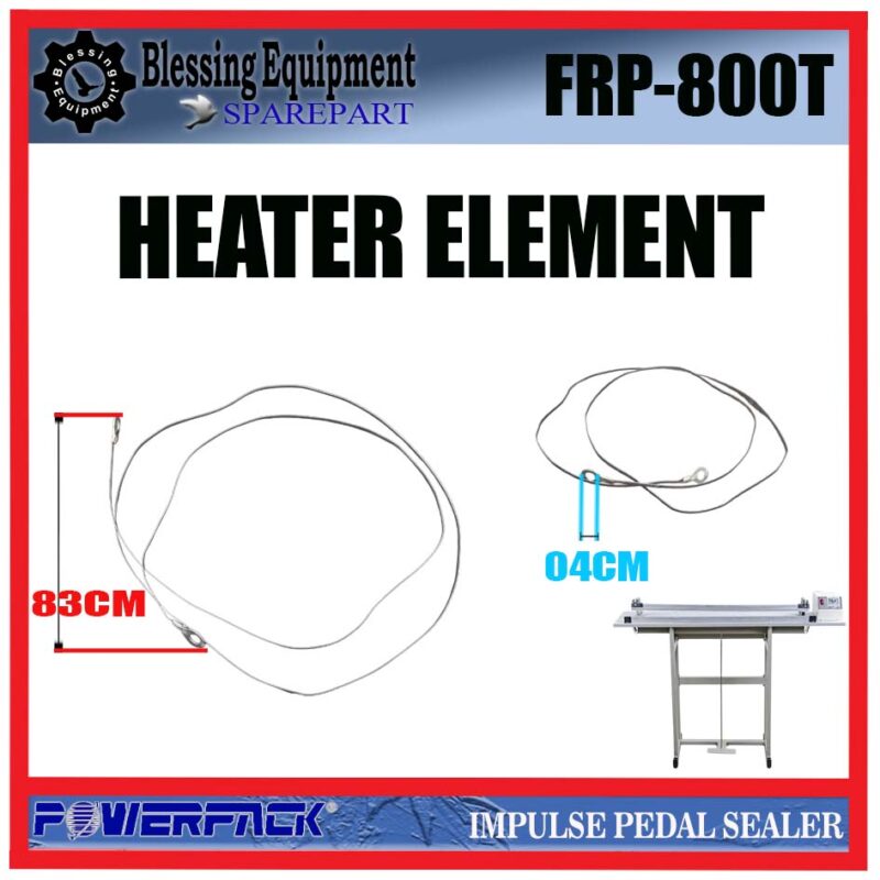FRP-800T SPAREPART HEATER ELEMENT Pedal Sealer POWERPACK FRP 800T HEATING | ELEMEN PEMANAS | HEATER MESIN SEALER MODEL INJAK FRP800T POWERPACK - Image 2