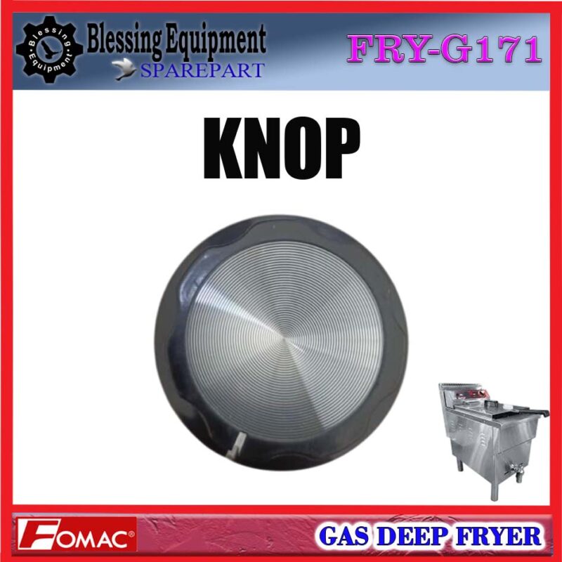 FRY-G171 SPAREPART KNOP TEMPERATURE Gas Deep Fryer FOMAC FRY G171 KNOP | TOMBOL PEMUTAR SUHU MESIN PENGGORENG FRY G171 FOMAC KNOB TEMPERATURE | KNOP PEMUTAR SUHU FRYG171 FOMAC - Image 3