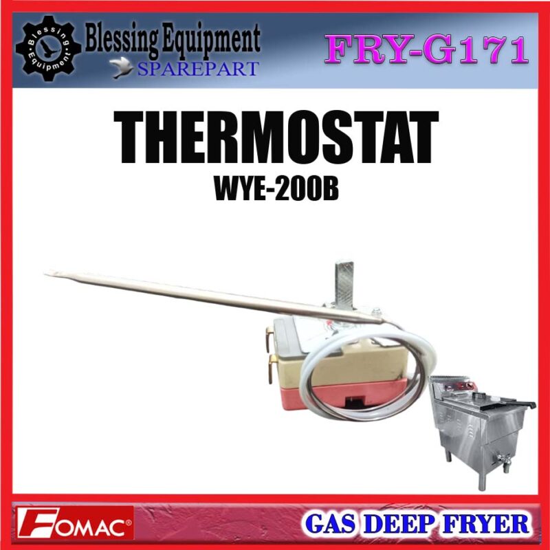 FRY-G171 SPAREPART THERMOSTAT WYE-200B Gas Deep Fryer FOMAC FRY G171 PENGATUR SUHU PENGGORENGAN GAS FRYG171 WYE 200B FOMAC FRY-G171 SPAREPART THERMOSTAT WYE-200B Gas Deep Fryer FOMAC FRY G171 PENGATUR SUHU PENGGORENGAN GAS FRYG171 WYE 200B FOMAC - Image 4