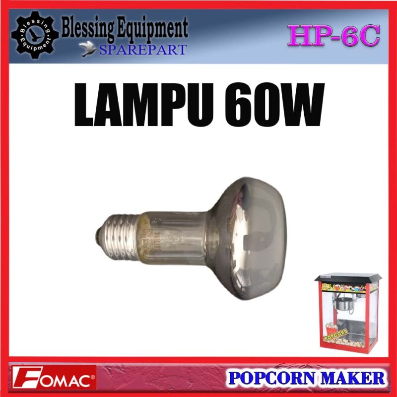 HP-6C SPAREPART HEATING LAMP | LAMPU Popcorn Maker FOMAC HP 6C WARMING LAMP | LAMPU PEMANAS | LAMPU SOROT PEMANAS MESIN PEMBUAT POPCORN HP6C FOMAC - Image 4