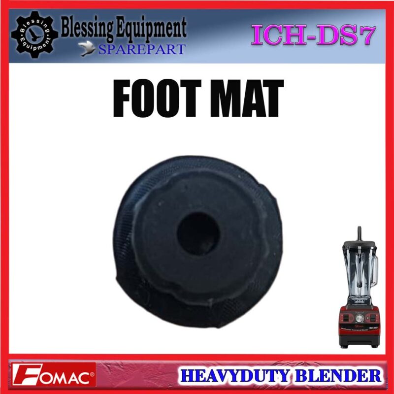 ICH-DS7 SPAREPART KARET KAKI | FEET | FOOT MAT Heavyduty Blender FOMAC ICH DS7 RUBBER LEG | FOUNDATION | KARET DUDUKAN KAKI CUP SEALER ICHDS7 FOMAC - Image 4