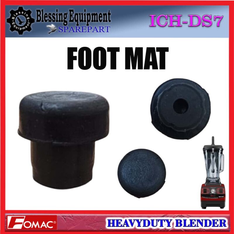 ICH-DS7 SPAREPART KARET KAKI | FEET | FOOT MAT Heavyduty Blender FOMAC ICH DS7 RUBBER LEG | FOUNDATION | KARET DUDUKAN KAKI CUP SEALER ICHDS7 FOMAC