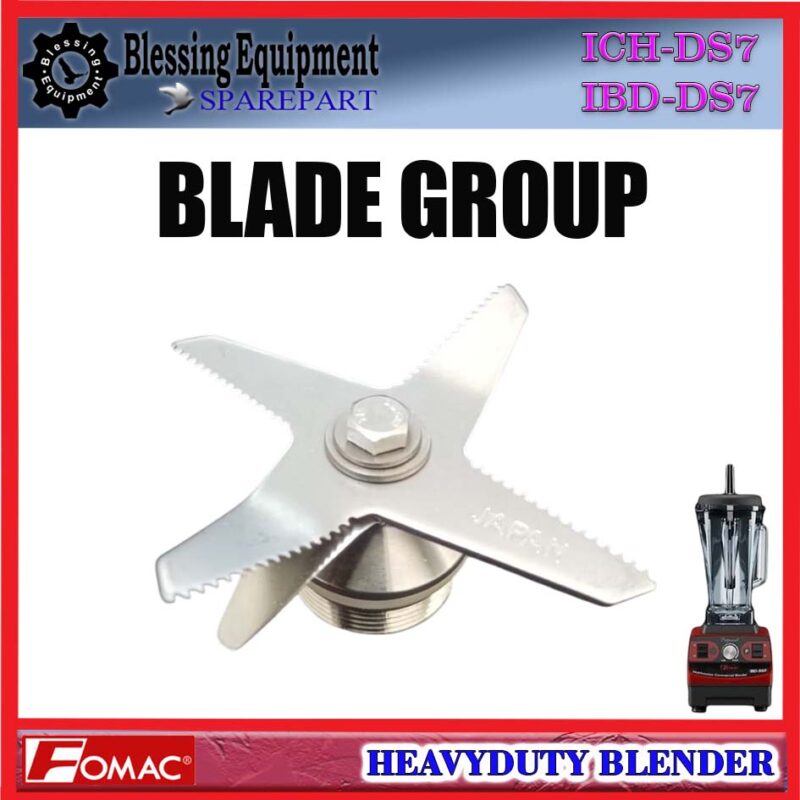 ICH-DS7 | IBD-DS7 SPAREPART PISAU SET | KNIFE SET | BLADE GROUP Heavy Duty Blender FOMAC ICH DS7 IBD DS7 PISAU LENGKAP | KNIFE COMPLITE BLENDER ICHDS7 IBDDS7 FOMAC - Image 5
