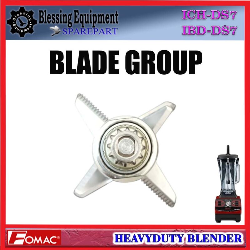 ICH-DS7 | IBD-DS7 SPAREPART PISAU SET | KNIFE SET | BLADE GROUP Heavy Duty Blender FOMAC ICH DS7 IBD DS7 PISAU LENGKAP | KNIFE COMPLITE BLENDER ICHDS7 IBDDS7 FOMAC - Image 6