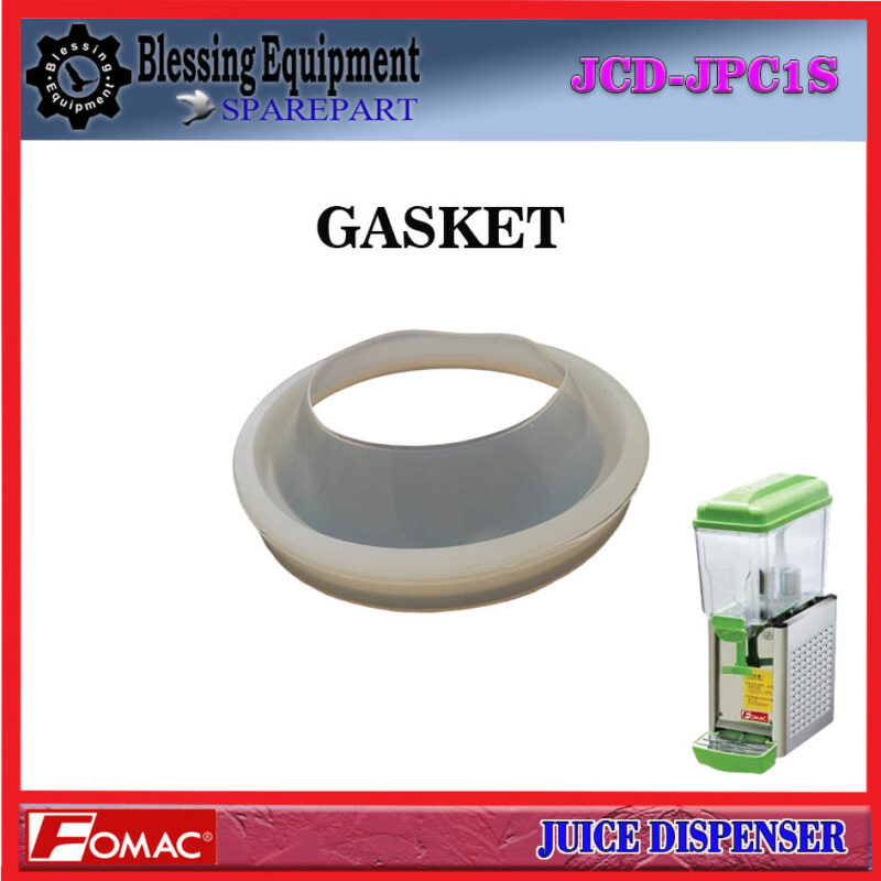 JCD-JPC1S JCD-JPC2S JCD-JPC3S SPAREPART SEAL CONTAINER | KARET | GASKET Juice Dispenser FOMAC JCD-JPC KARET TABUNG JUS DISPENSER FOMAC