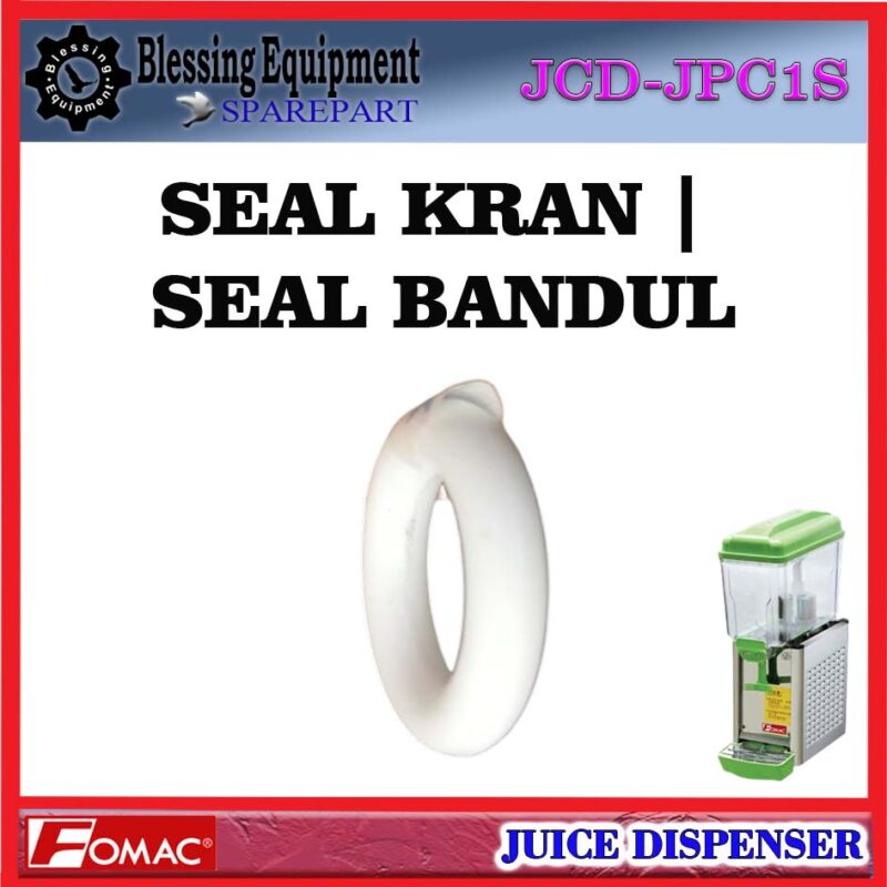 JCD-JPC1S JCD-JPC2S JCD-JPC3S SPAREPART SEAL KRAN | SEAL BANDUL | TAP GASKET Juice Dispenser JCD FOMAC GASKET KRAN JUS DISPENSER JCD-JPC FOMAC - Image 2