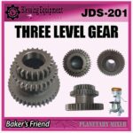 JDS-201 SPAREPART THREE LEVEL GEAR 20L Planetary Mixer BAKER'S FRIEND JDS 201 GEAR GIGI | GEAR 3 LAPIS 20 LITER | TRANSMISSION GEAR MIXER JDS201 BAKER'S FRIEND