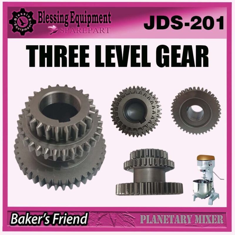 JDS-201 SPAREPART THREE LEVEL GEAR 20L Planetary Mixer BAKER'S FRIEND JDS 201 GEAR GIGI | GEAR 3 LAPIS 20 LITER | TRANSMISSION GEAR MIXER JDS201 BAKER'S FRIEND JDS-201 SPAREPART THREE LEVEL GEAR 20L Planetary Mixer BAKER'S FRIEND JDS 201 GEAR GIGI | GEAR 3 LAPIS 20 LITER | TRANSMISSION GEAR MIXER JDS201 BAKER'S FRIEND