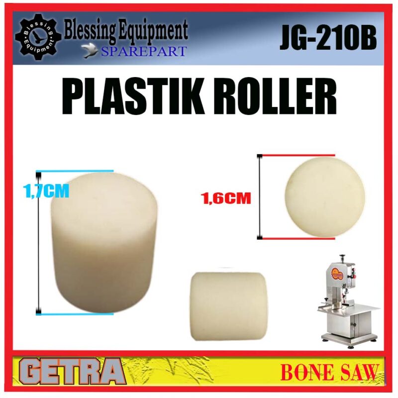 JG-210B SPAREPART PLASTIC ROLLER Bone Saw GETRA JG 210B RODA | ROL PLASTIK | RODA PEMUTAR PLASTIK MESIN PEMOTONG DAGING DAN TULANG BEKU JG210B GETRA - Image 2