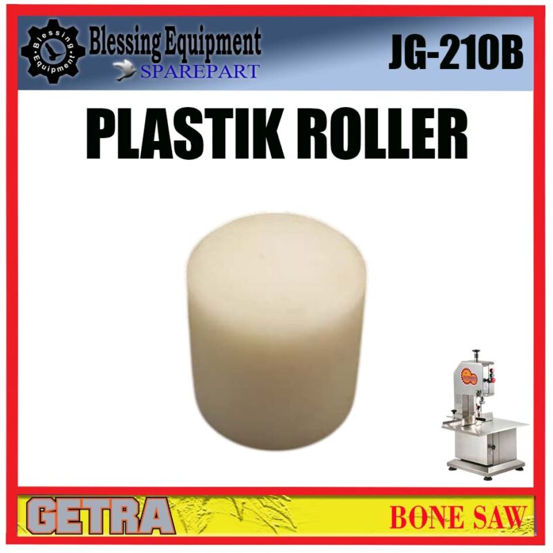 JG-210B SPAREPART PLASTIC ROLLER Bone Saw GETRA JG 210B RODA | ROL PLASTIK | RODA PEMUTAR PLASTIK MESIN PEMOTONG DAGING DAN TULANG BEKU JG210B GETRA - Image 3