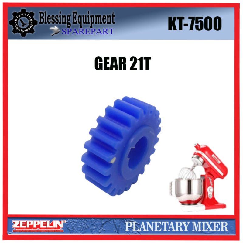 KT-7500 SPAREPART RODA GIGI | GEAR 21T Planetary Mixer ZEPPELIN KT 7500 GEAR | GIGI TRANSMISI | TRANSMISI RODA INTERNAL 21 GIGI MESIN PENGADUK ADONAN | MIXER KT7500 ZEPPELIN - Image 3