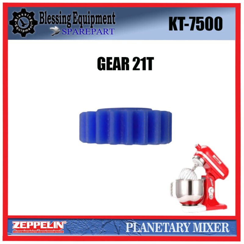 KT-7500 SPAREPART RODA GIGI | GEAR 21T Planetary Mixer ZEPPELIN KT 7500 GEAR | GIGI TRANSMISI | TRANSMISI RODA INTERNAL 21 GIGI MESIN PENGADUK ADONAN | MIXER KT7500 ZEPPELIN - Image 4