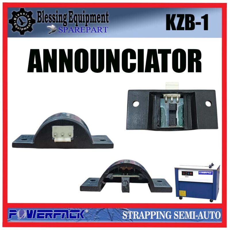 KZB-1 SPAREPART ANNOUNCIATOR (PC BOARD/SISTEM KONTROL) Strapping Semi Otomatis POWERPACK KZB 1 PAPAN SIRKUIT PENGONTROL | PANEL INDIKATOR UTAMA MESIN PENGIKAT KARDUS KZB1 POWERPACK