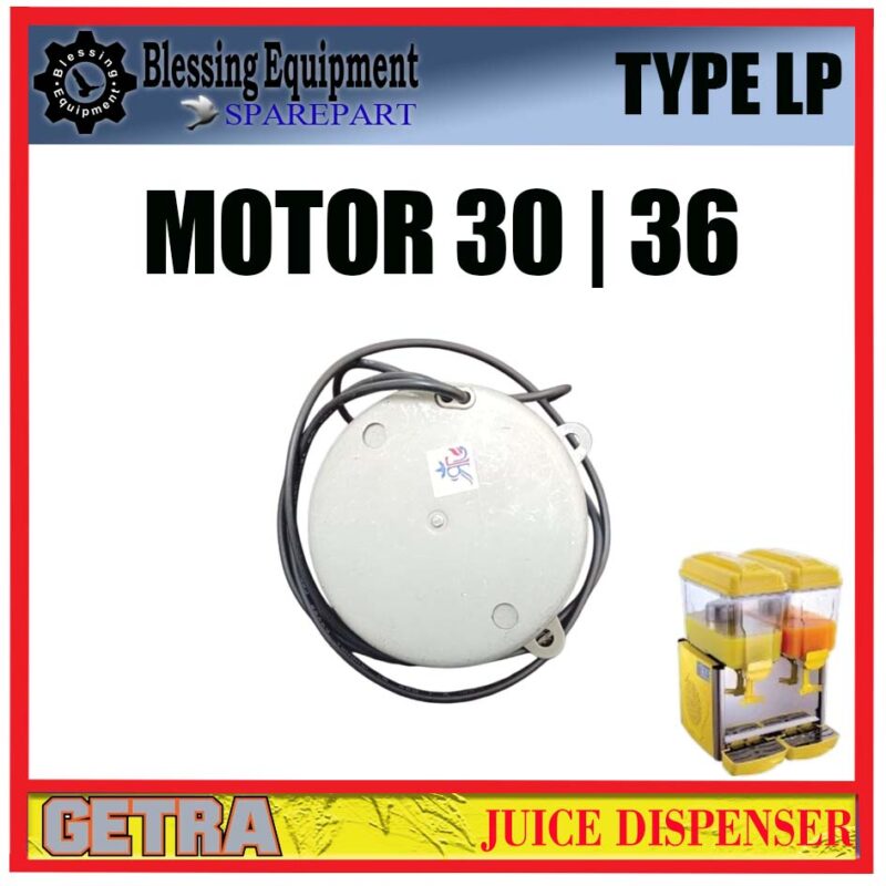 LP-12X1 LP-12X2 LP-12X3 SPAREPART DINAMO | MOTOR 30/36 Juice Dispenser GEA GETRA TYPE LP 30 | 36 MOTOR PENGGERAK SISTEM ADUK JUS DISPENSER LP 30 36 GEA GETRA - Image 3