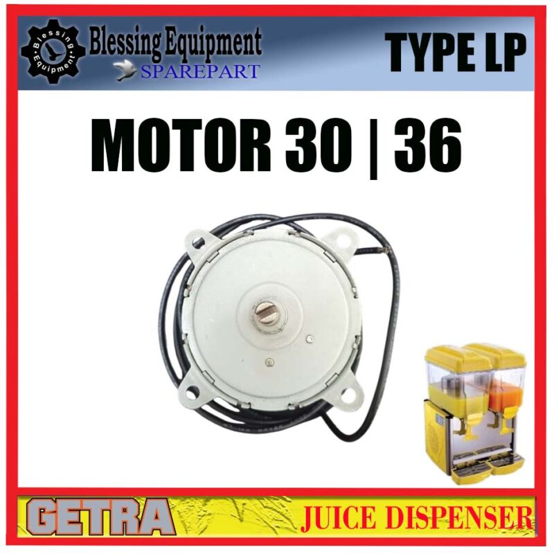LP-12X1 LP-12X2 LP-12X3 SPAREPART DINAMO | MOTOR 30/36 Juice Dispenser GEA GETRA TYPE LP 30 | 36 MOTOR PENGGERAK SISTEM ADUK JUS DISPENSER LP 30 36 GEA GETRA - Image 4