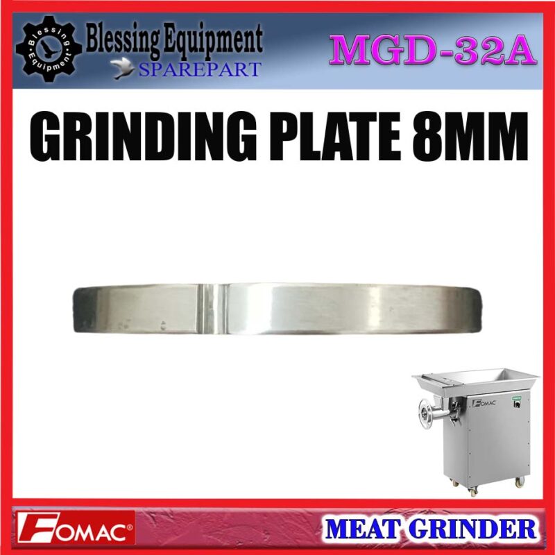 MGD-32A SPAREPART SARINGAN | PIRINGAN | GRINDING PLATE 8MM Meat Grinder FOMAC MGD 32A PIRING GILINGAN | SARINGAN 8 MM MESIN PENGGILING DAGING MGD32A FOMAC MGD-32A SPAREPART SARINGAN | PIRINGAN | GRINDING PLATE 8MM Meat Grinder FOMAC MGD 32A PIRING GILINGAN | SARINGAN 8 MM MESIN PENGGILING DAGING MGD32A FOMAC - Image 3