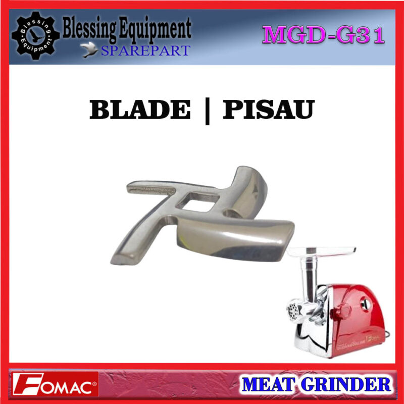MGD-G31 SPAREPART KNIFE | PISAU | BLADE 4 MATA Meat Grinder MGD G31 FOMAC CROSS KNIFE | MATA PISAU SILANG UNTUK MESIN PENGGILING DAGING MGDG31 FOMAC - Image 4
